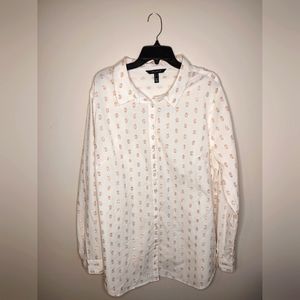 Long Tall Sally Button Up Dress / Work Shirt size 18 TALL